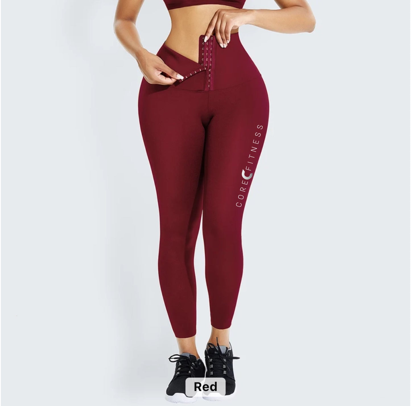 Women's Gym Sports Slimming Body Shaper Waist Trainer Leggings with Butt Lift